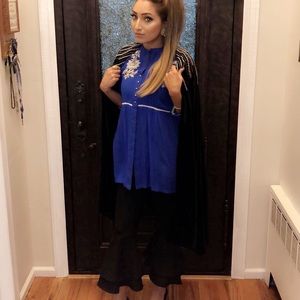 Agha Noor mini peplum top